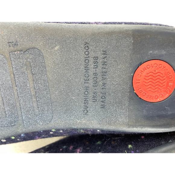 Fit Flop Felt Clog Slipper Womens 8 - Picture 9 of 9